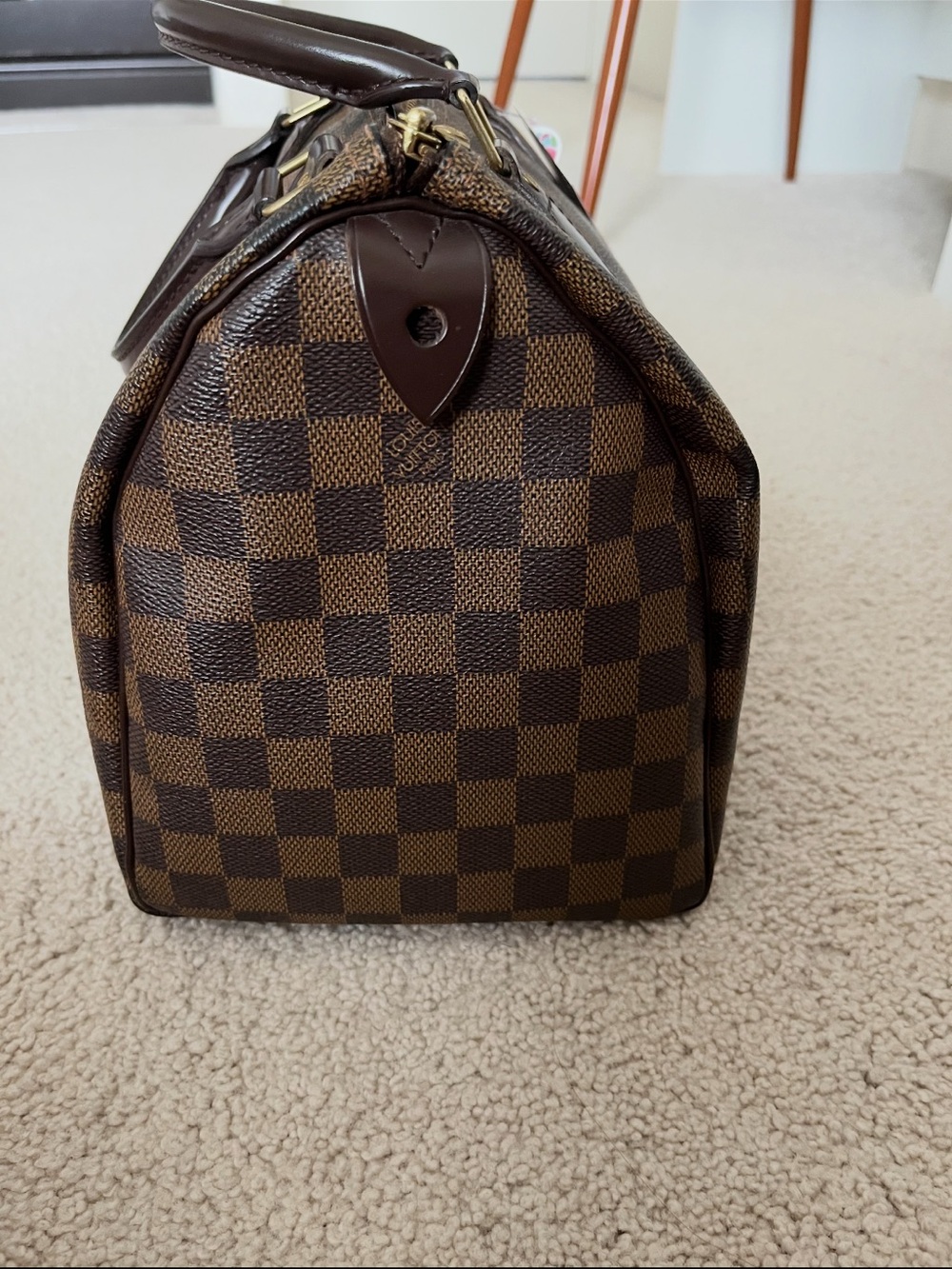 Louis Vuitton Brown Damier Ebene Speedy 30 - Picture 15 of 16